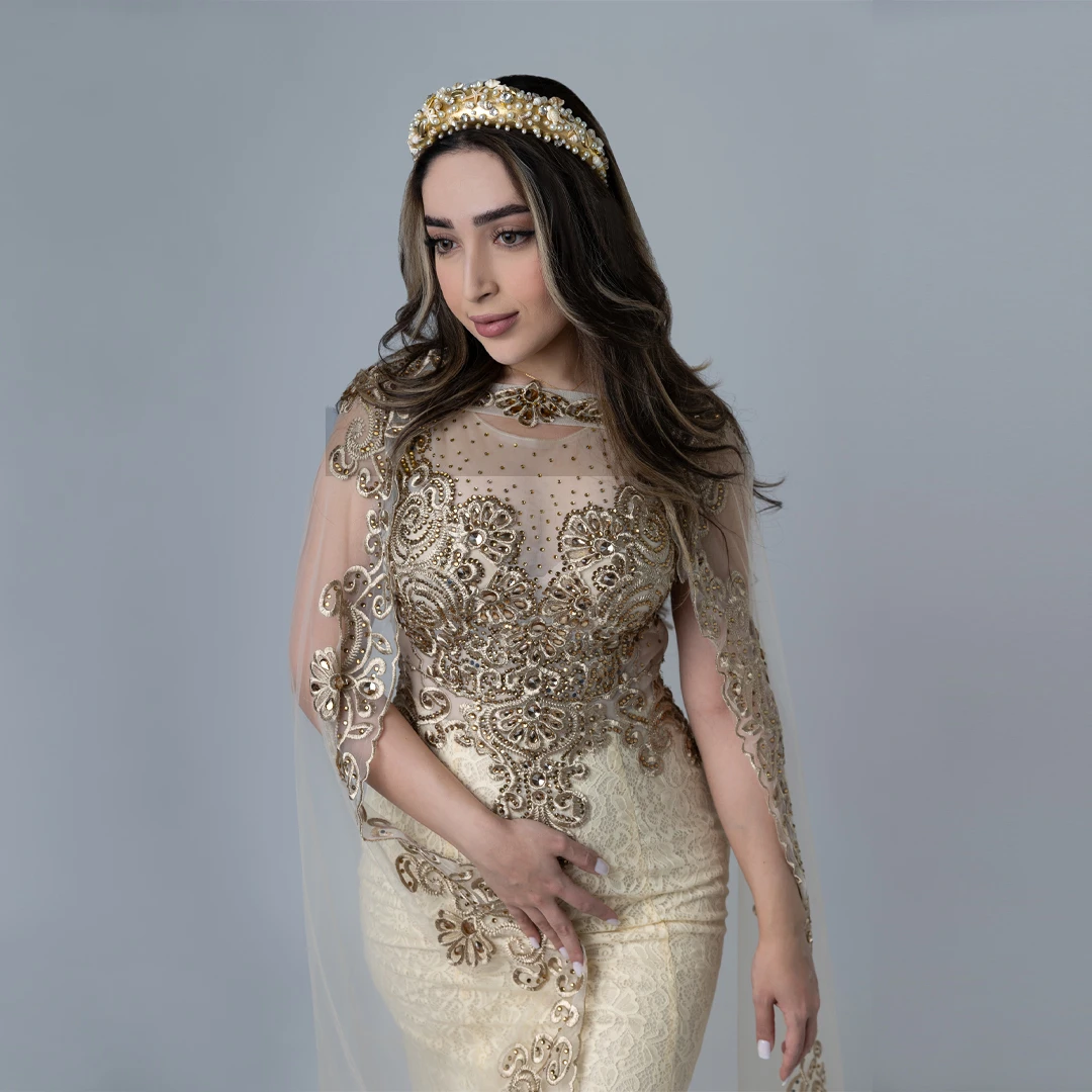 DARYA – Goldener Haarreif – vom Meer inspiriert – Bild 6