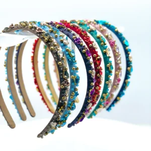 NOORA zarte Satin-Haarreifen