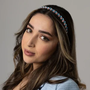 AURORA - Blaurosa Haarreif