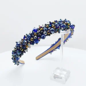 Lapislazuli-Haarreif - Mitternachtsglanz