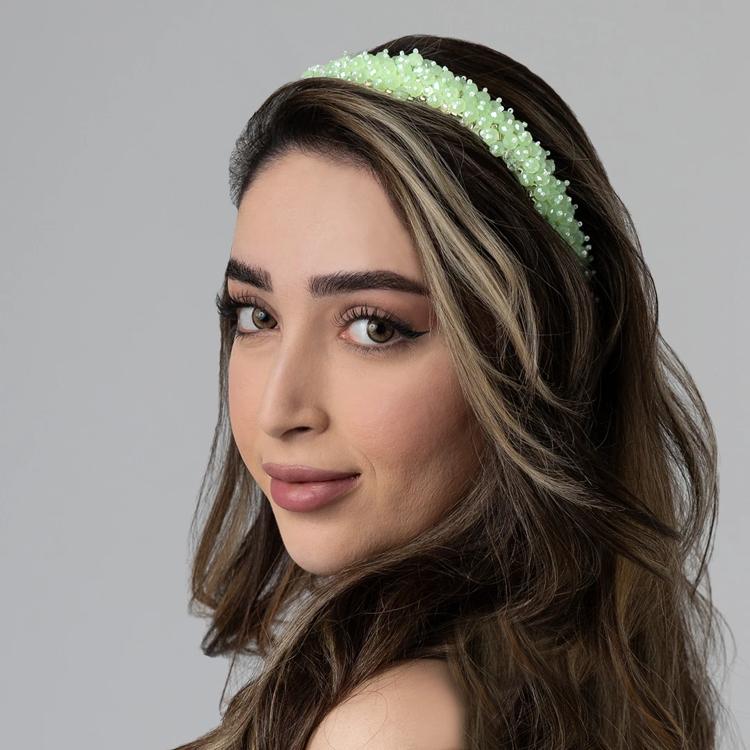 Mintkristall – Haarreifen für deinen Sommerlook – Bild 2