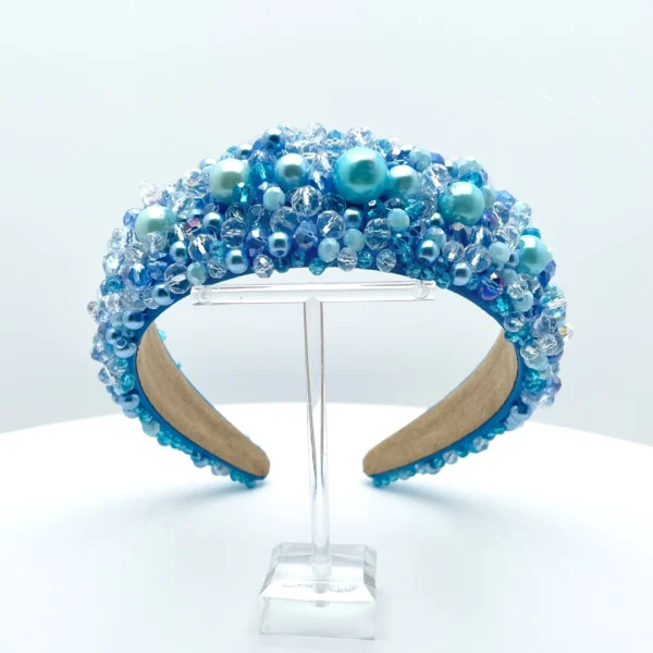 nili bereite Haarreif mit Kristallperlen