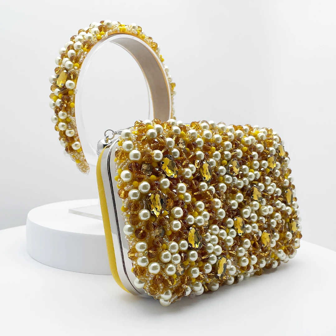 SUNNY - Geschenkset aus Clutch & Haarreif – Bild 2