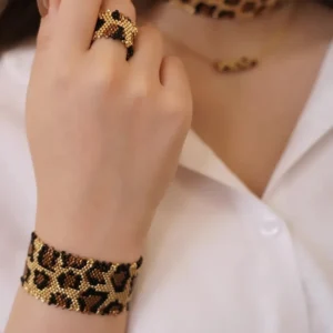 Miyuki-Perlen Set – Leopard